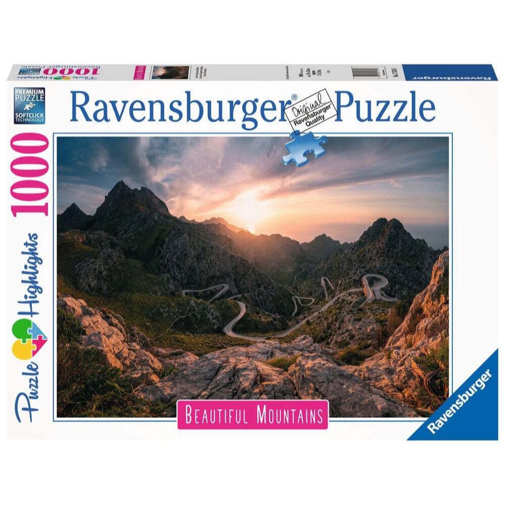 1000 Pieces - Serra De Tramuntana Mallorca - Ravensburger Jigsaw Puzzle