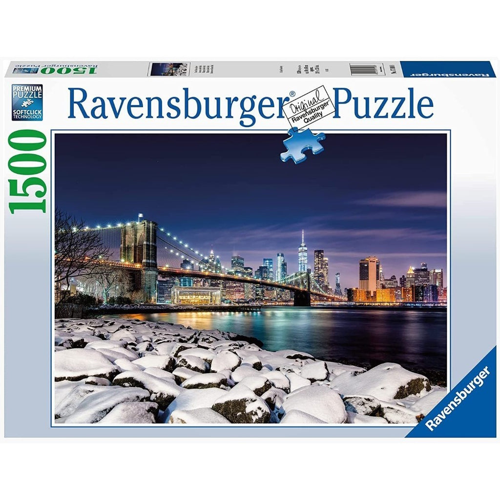 1500 Pieces - Winter in New York - Ravensburger Jigsaw Puzzle