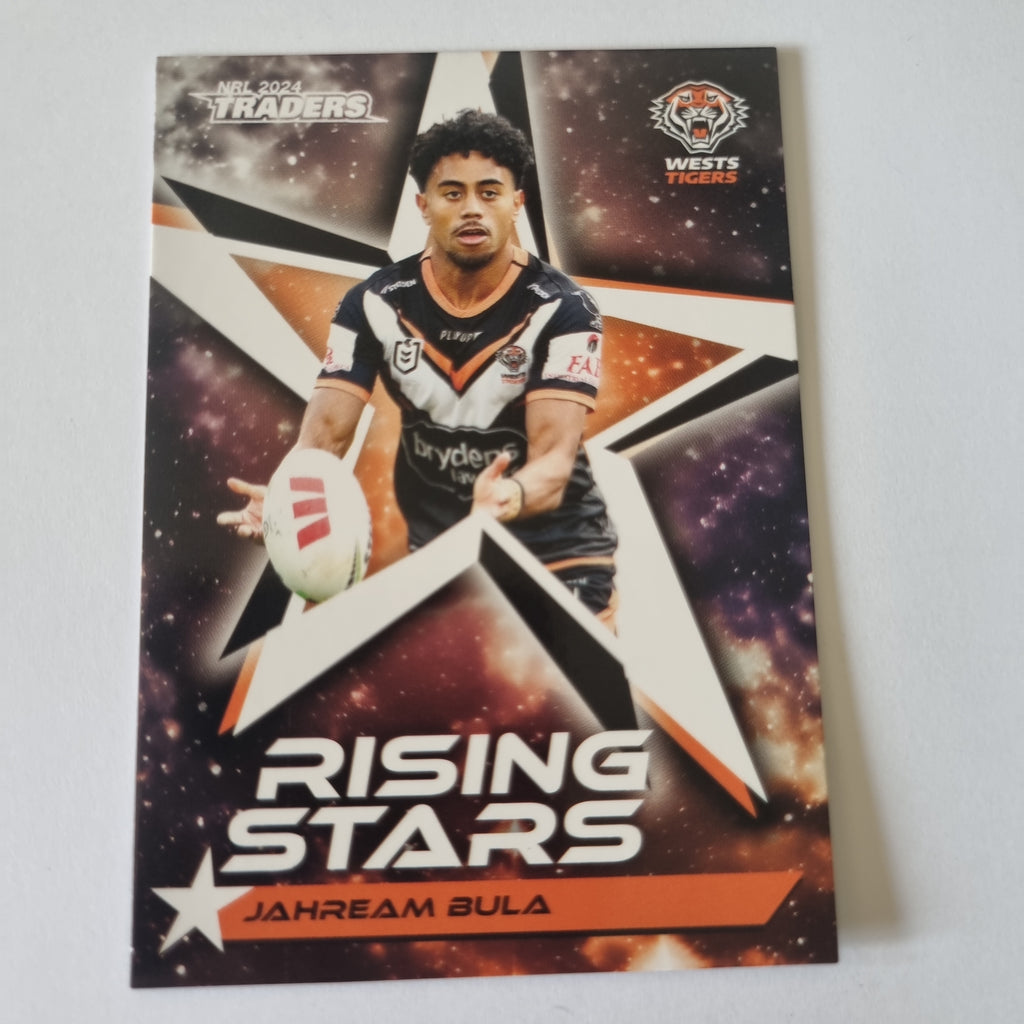 NRL 2024 Traders - Rising Stars - #RS67 - Jahream Bula - Wests Tigers