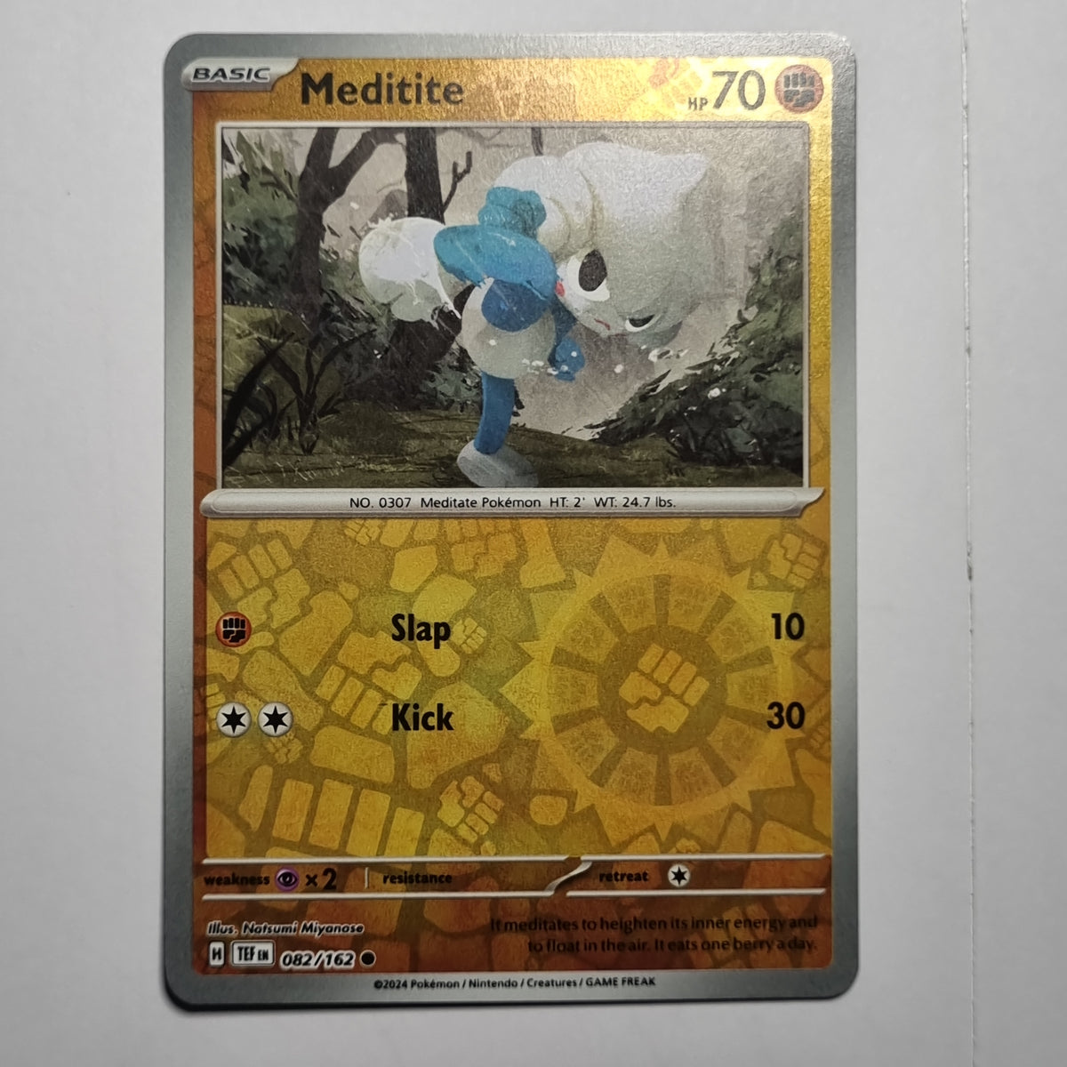 Pokemon TCG - Temporal Forces - #082 - Meditite