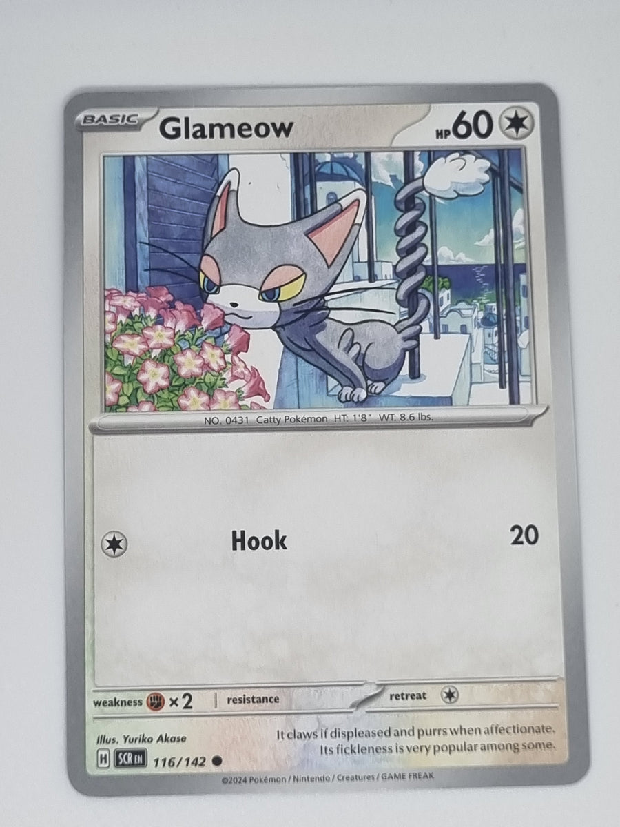 glameow pokemon card value Pokemon TCG - Stellar Crown - #116/142 - Glameow