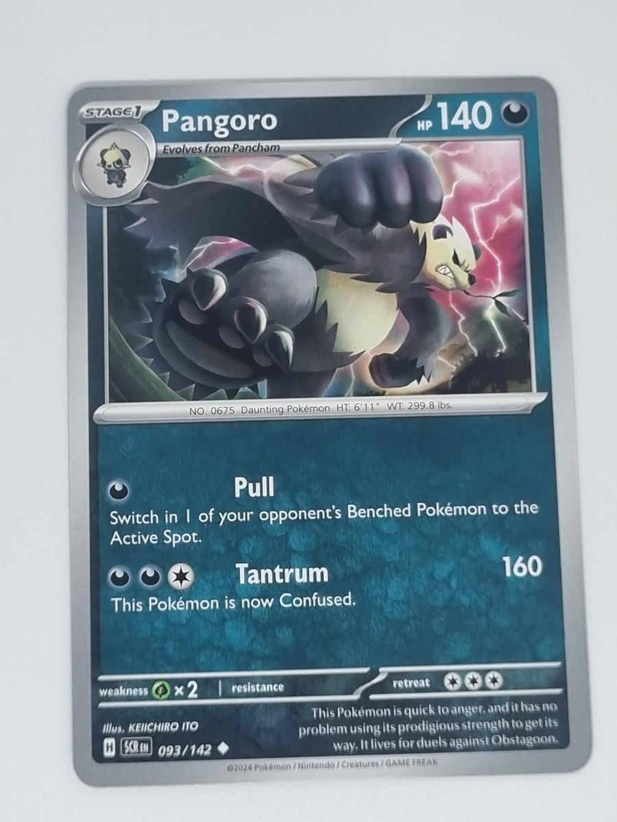 Pokemon TCG - Stellar Crown - #093/142 - Pangoro