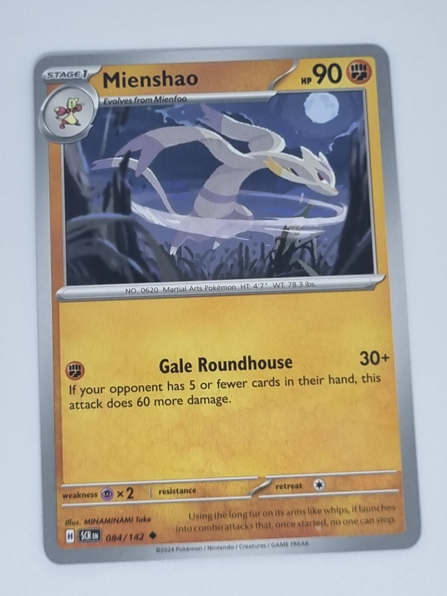 Pokemon TCG - Stellar Crown - #084/142 - Mienshao