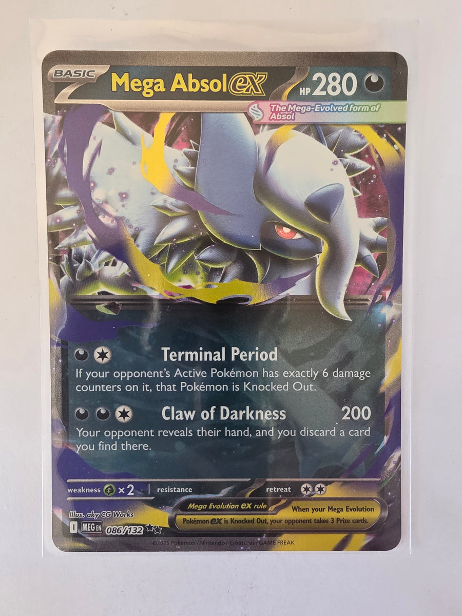 mega absol ex pokemon card Pokemon TCG Mega Evolutions | #086/132 | Mega Absol ex