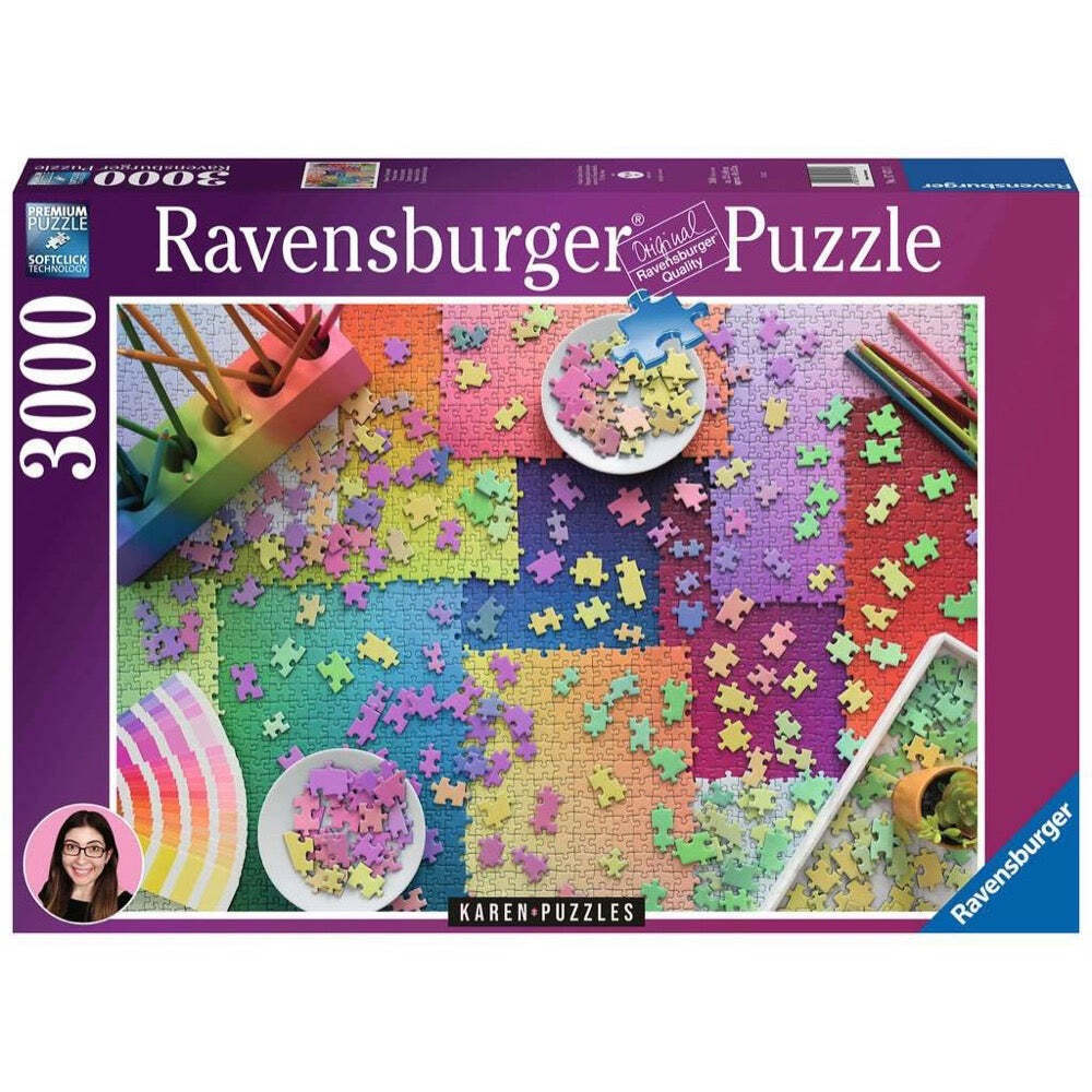3000 Pieces - Puzzles on Puzzles - Ravensburger Jigsaw Puzzle