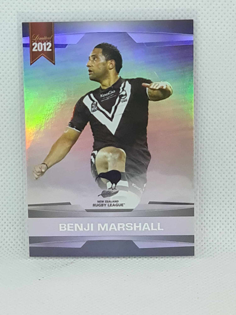 2012 ESP Limited Edition Parallel Foil #P21 - Benji Marshall - New Zealand