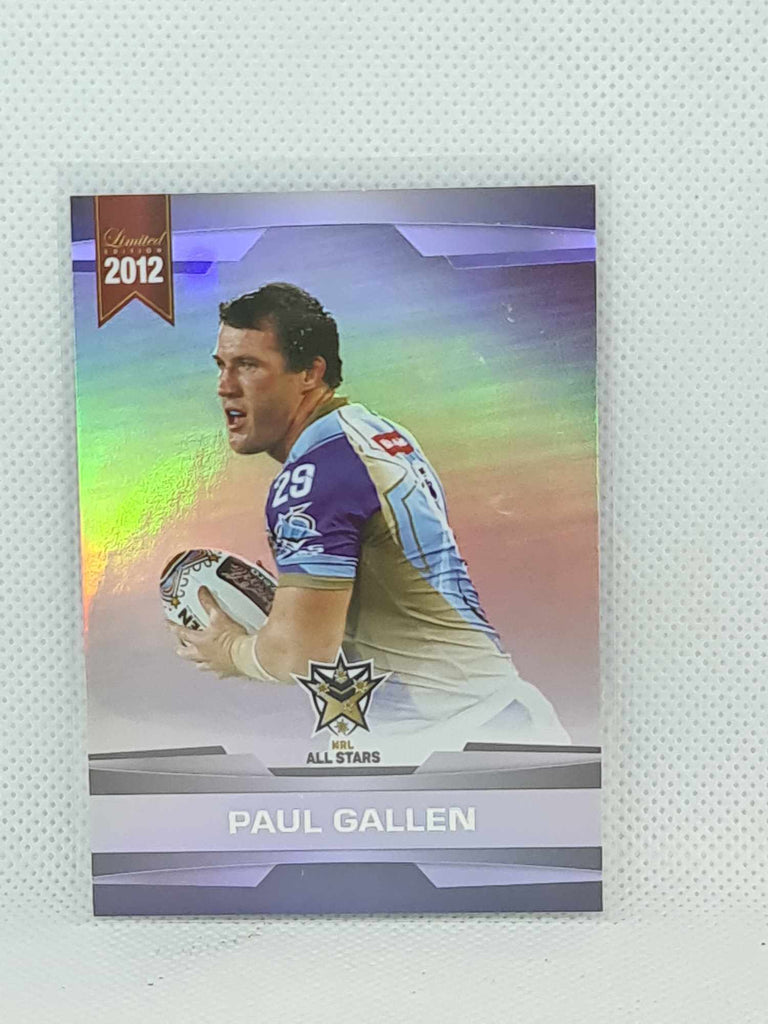 2012 ESP Limited Edition Parallel Foil #P64 - Paul Gallen - All-Stars