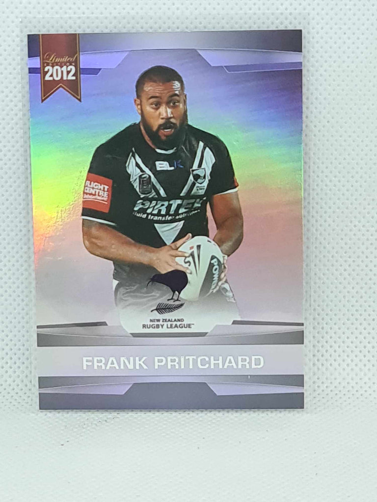 2012 ESP Limited Edition Parallel Foil #P24 - Frank Pritchard - New Zealand