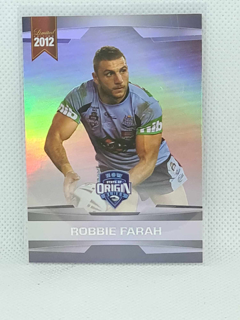 2012 ESP Limited Edition Parallel Foil #P27 - Robbie Farah - NSW