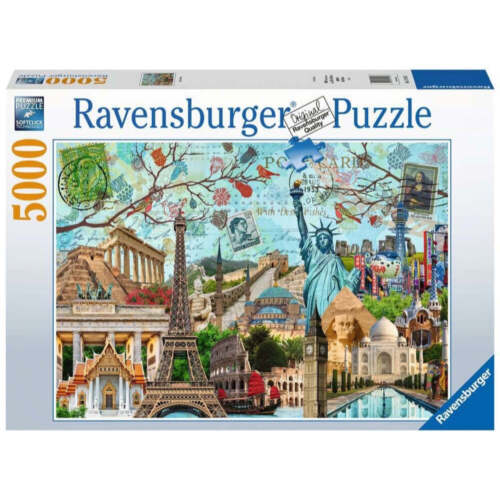 5000 Pieces - Big City Collage - Ravensburger Jigsaw Puzzle
