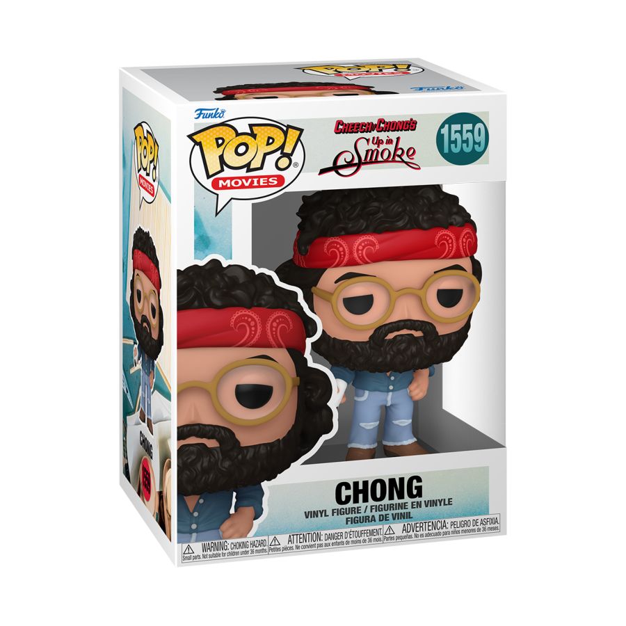 Funko Pop! Vinyl figure of Cheech & Chong character Tommy Chong.