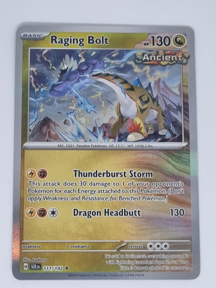 raging bolt pokemon card price Amazon.com: Pokemon - Raging Bolt 111/142 main image 0