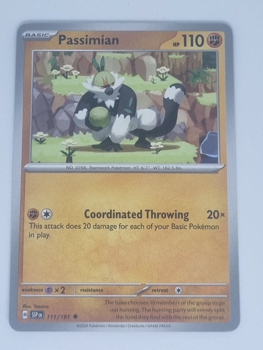 Pokemon TCG - Surging Sparks - #111/191 - Passimian