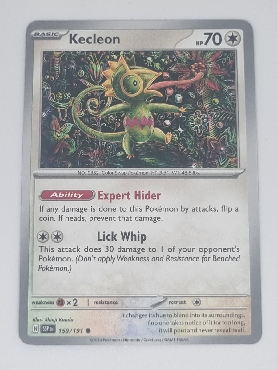 kecleon pokemon card Pokemon TCG - Surging Sparks - #150/191 - Kecleon