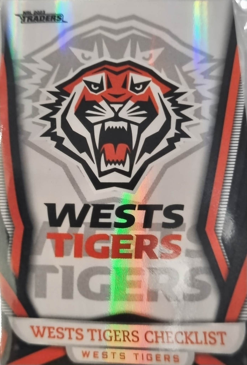 2023 NRL TRADERS TITANIUM - 10 CARD 'PEARL SPECIALS' WESTS TIGERS