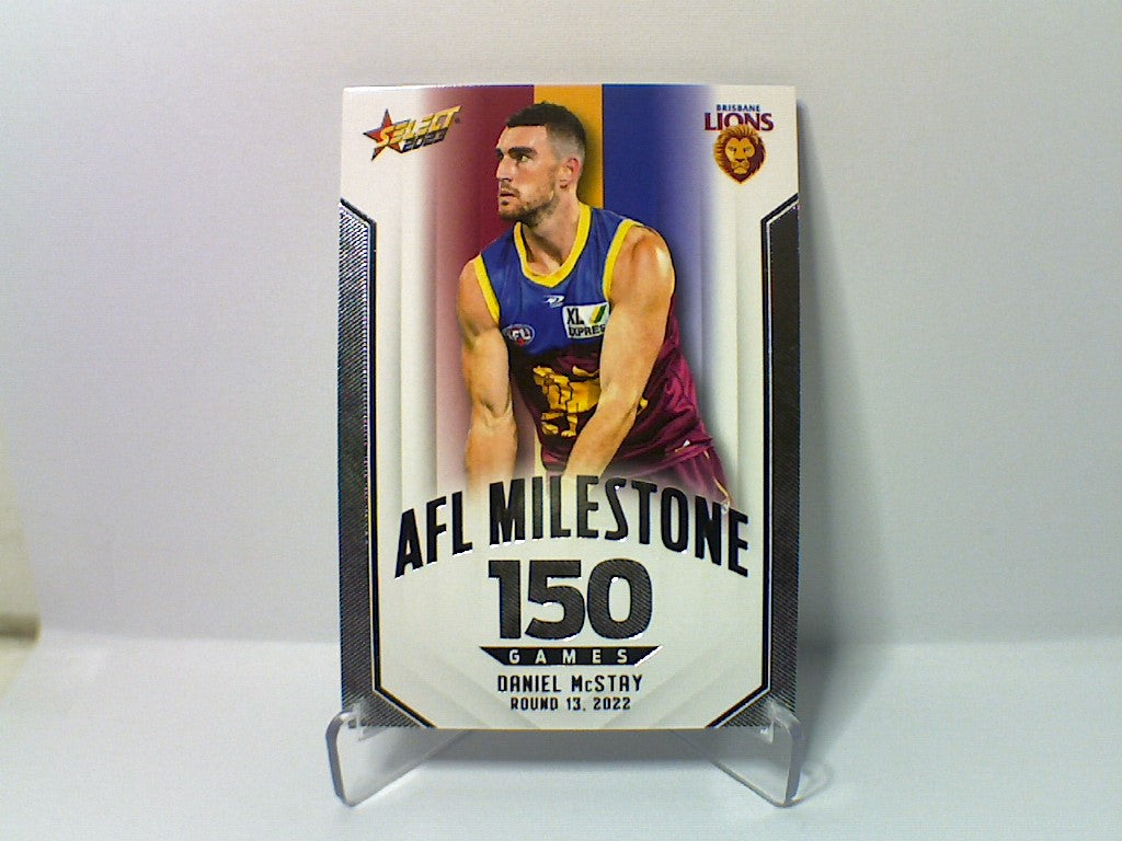 2023 AFL Footy Stars - Milestone Games - MG5 - Daniel McStay - 150 Games