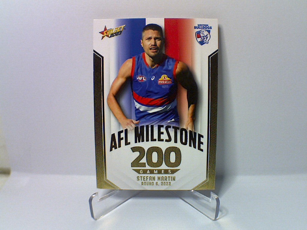 2023 AFL Footy Stars - Milestone Games - MG89 - Stefan Martin - 200 Games