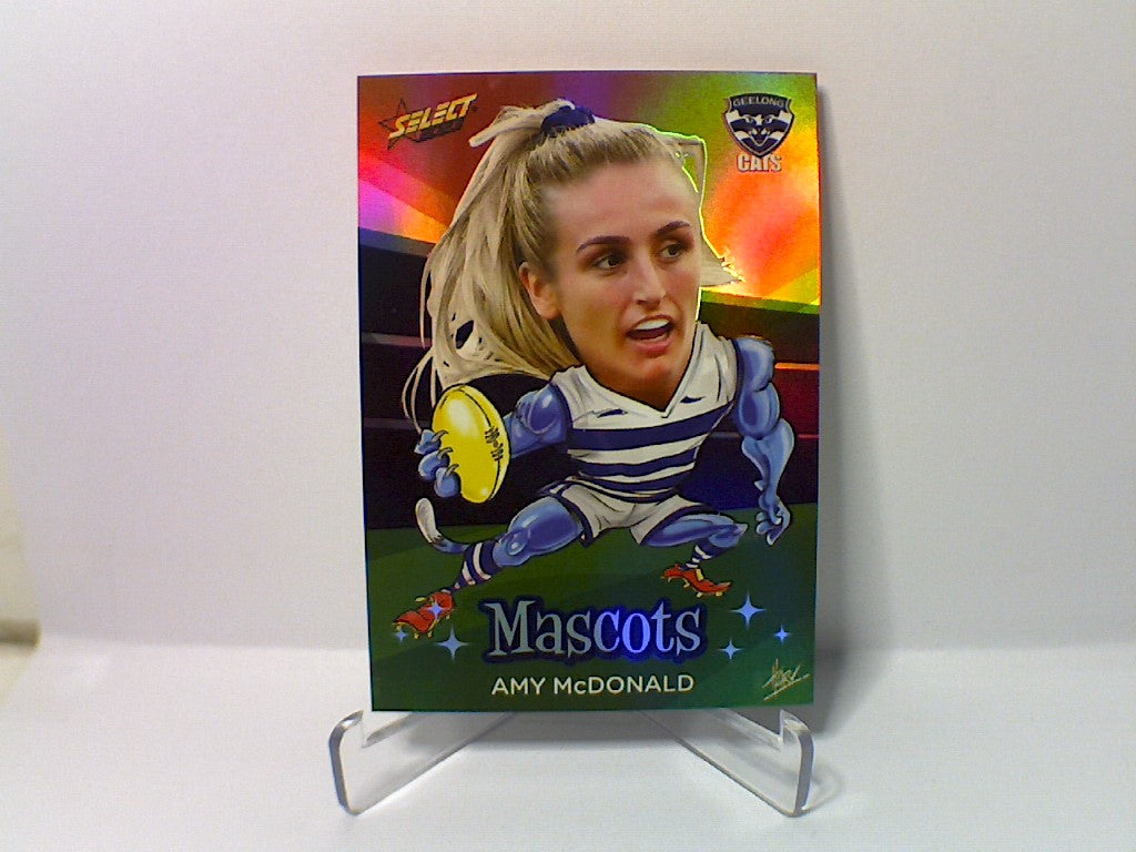 2023 AFL Footy Stars - Mascots - M103 - Amy McDonald - Geelong - AFLW