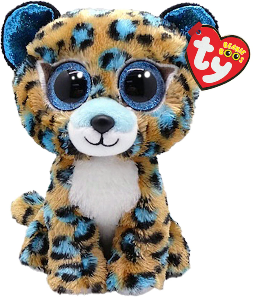 Cobalt - Blue Leopard - Regular - TY Beanie Boo