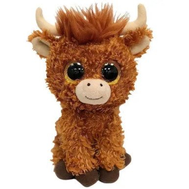 Alfie the Brown Highland Cow | Regular | TY Beanie Boo