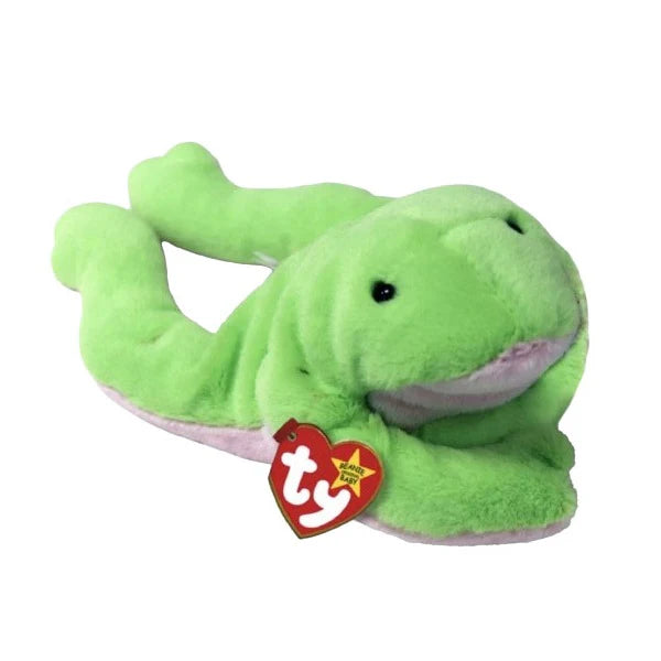 Legs II the Green Frog | Regular Beanie Baby | TY Beanie Boo