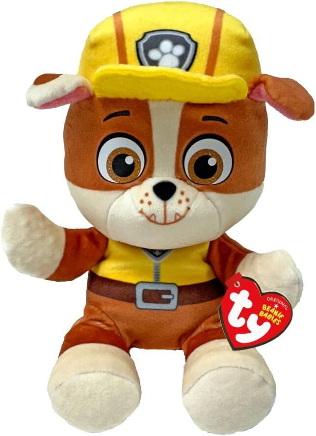 Rubble the Bulldog | Paw Patrol | Regular Beanie Baby | TY Beanie Boo