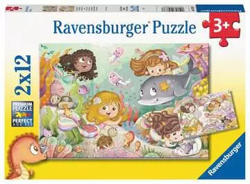 2 x 12 Piece - Fairies & Mermaids - Ravensburger Jigsaw Puzzle