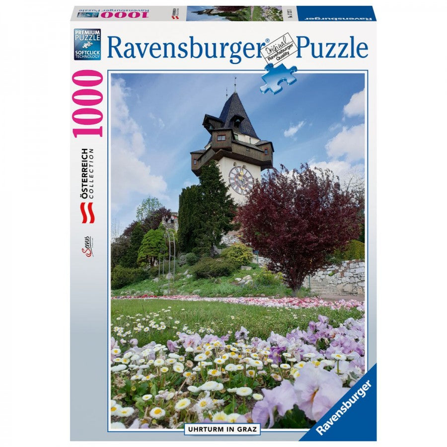 1000 Piece - Clocktower in Graz - Jigsaw Puzzle - Ravensburger