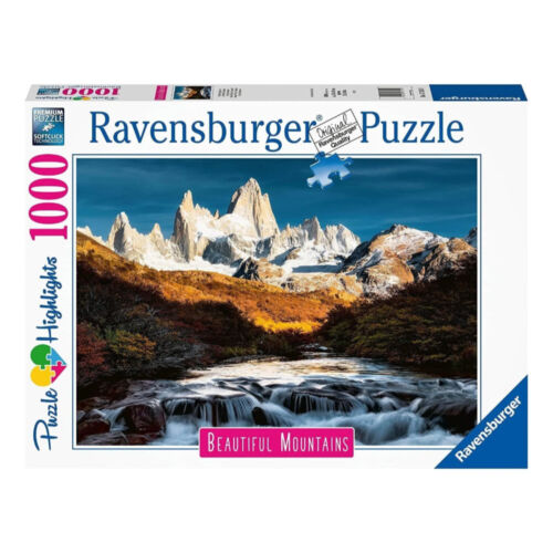 1000 Pieces - Mount Fitz Roy Patagonia - Ravensburger Jigsaw Puzzle