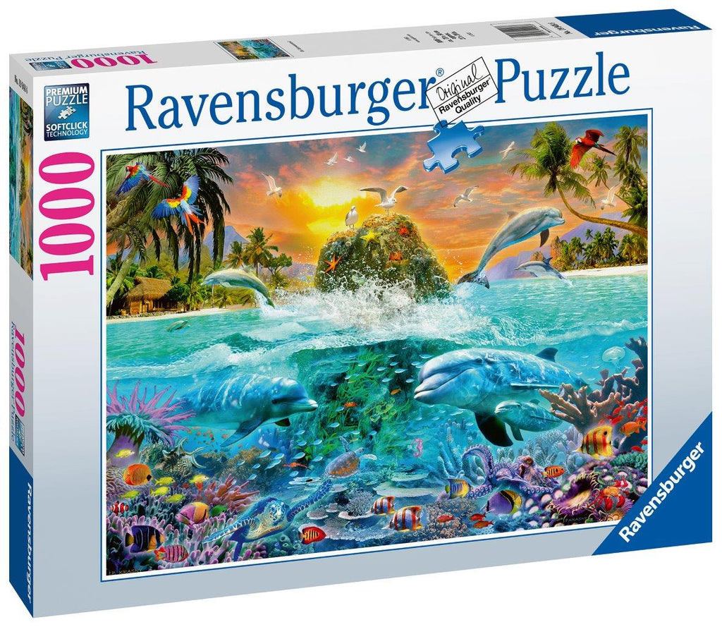 1000 Piece - The Underwater Island - Ravensburger Jigsaw Puzzle