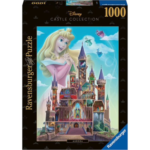 1000 Piece - Disney Castles - Aurora - Ravensburger Jigsaw Puzzle