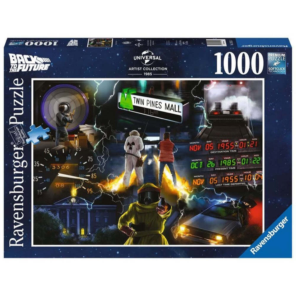 1000 Pieces - Back to the Future - Ravensburger Jigsaw Puzzle