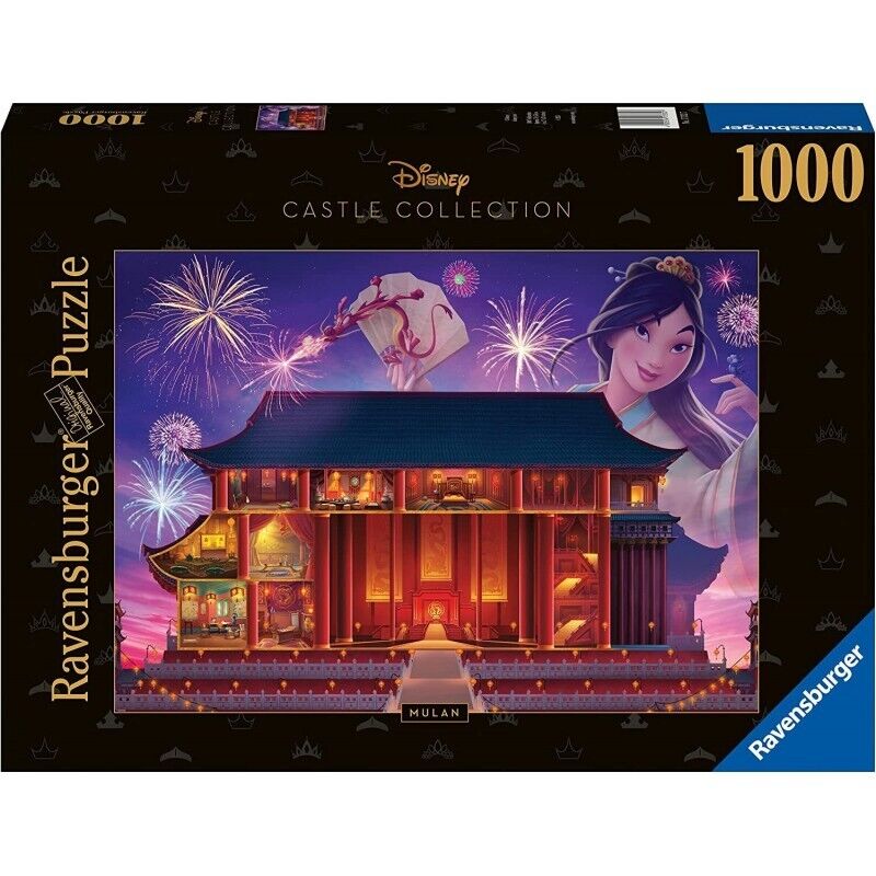 1000 Piece - Disney Castles - Mulan - Ravensburger Jigsaw Puzzle