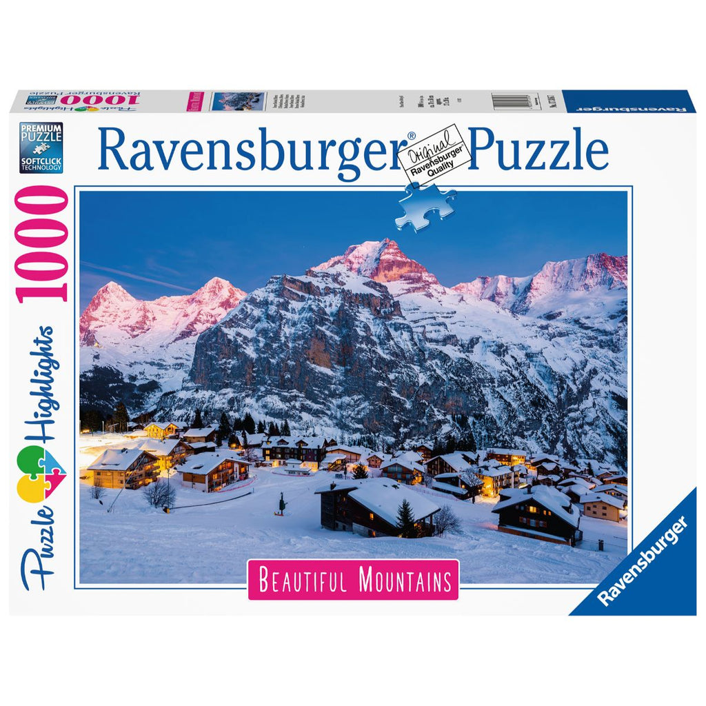 1000 Piece - Bernese Oberland Murren - Ravensburger Jigsaw Puzzle