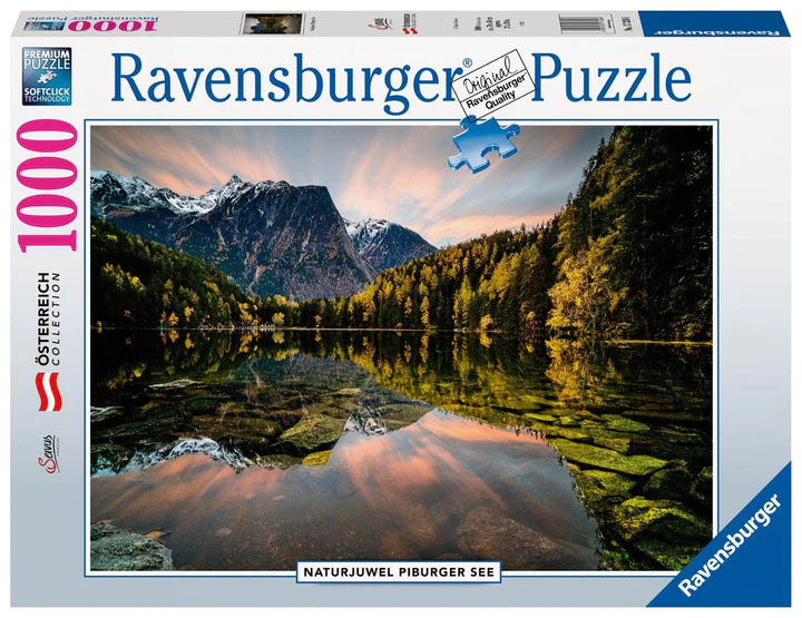 1000 Piece - Natures Jewel Piburger Lake - Jigsaw Puzzle - Ravensburger