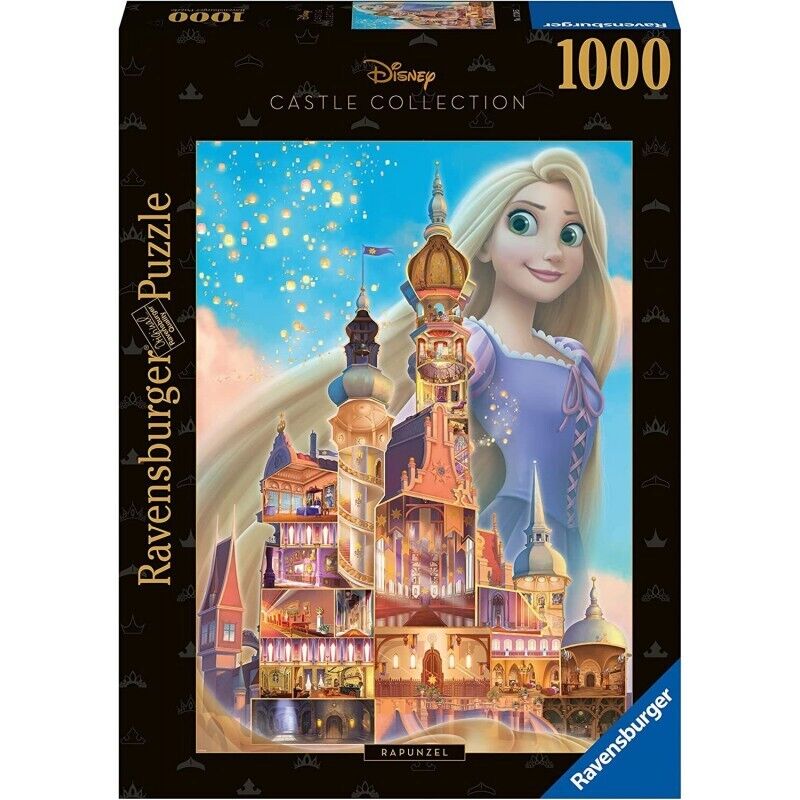 1000 Piece - Disney Castles - Rapunzel - Ravensburger Jigsaw Puzzle