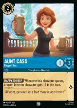 Lorcana Azurite Sea - Aunt Cass - Biggest Fan - #138/204 - Common