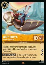 Lorcana Azurite Sea - Judy Hopps - Resourceful Rabbit - #15/204 - Rare