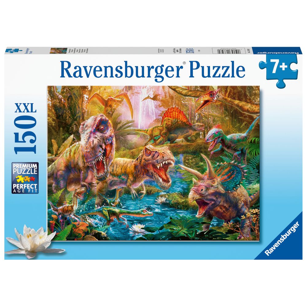 150XXL Pieces - T-Rex Attack - Ravensburger Jigsaw Puzzle