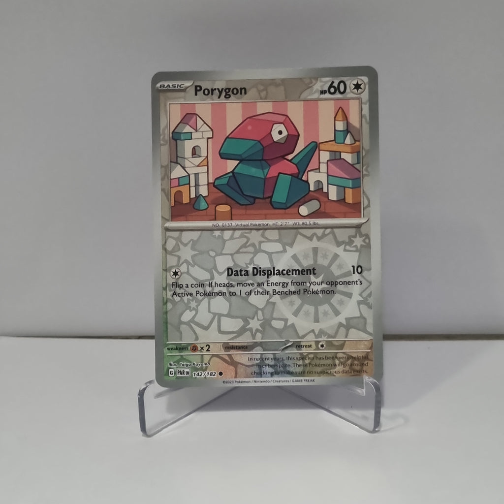 Pokemon TCG: Paradox Rift Reverse Holo card - Porygon.