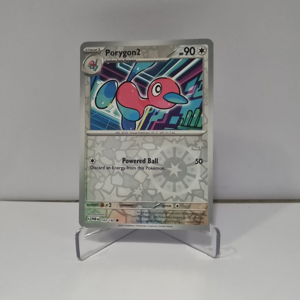 Pokemon TCG: Paradox Rift Reverse Holo card - Porygon2.