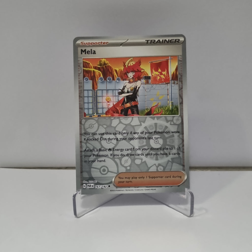 Pokemon TCG: Paradox Rift Reverse Holo card - Mela.