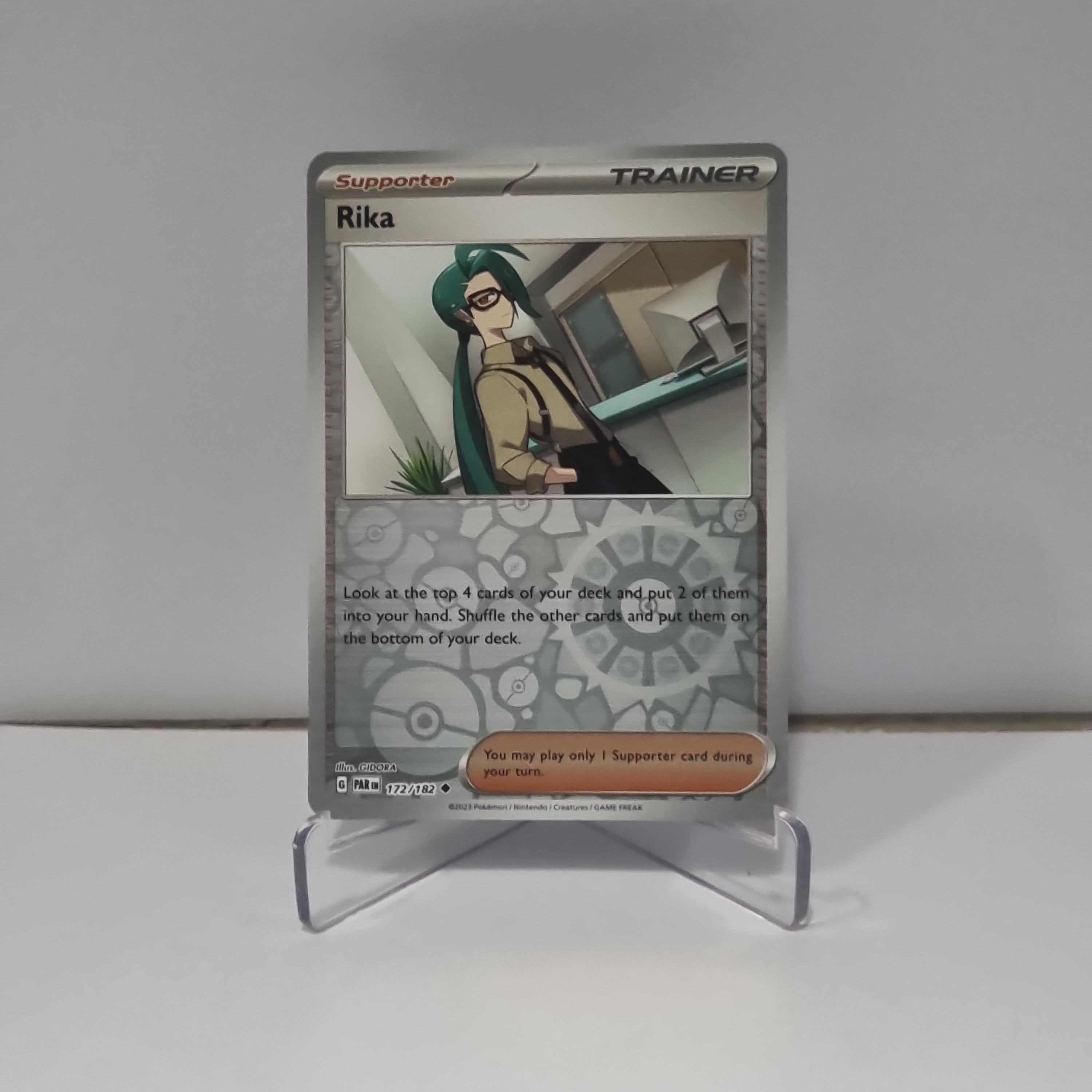 rika pokemon card Pokemon Card Rika SR SAR 083 088/062 sv3a Raging Surf Japanese Scarlet &  Violet