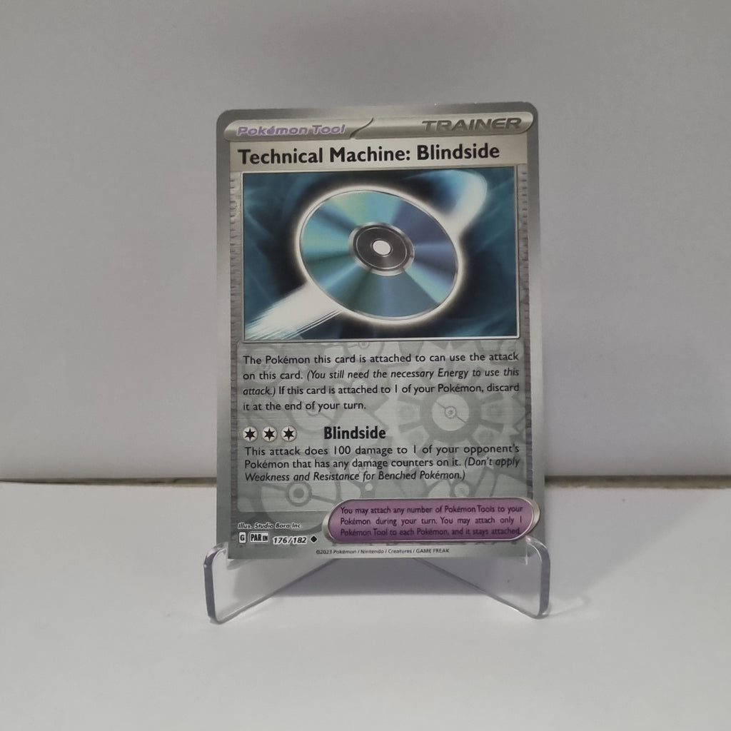 Pokemon TCG: Paradox Rift Reverse Holo card - Technical Machine: Blindside.