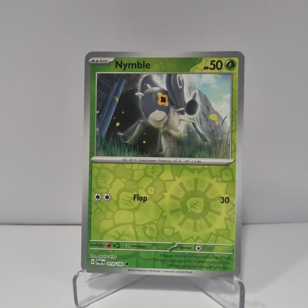 Pokemon TCG: Paradox Rift Reverse Holo card - Nymble.