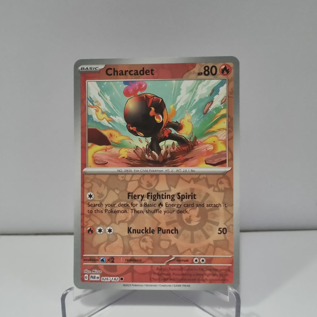 Pokemon TCG: Paradox Rift Reverse Holo card - Charcadet.