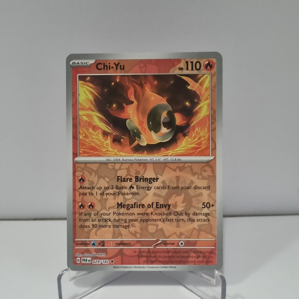Pokemon TCG: Paradox Rift Reverse Holo card - Chi-Yu.