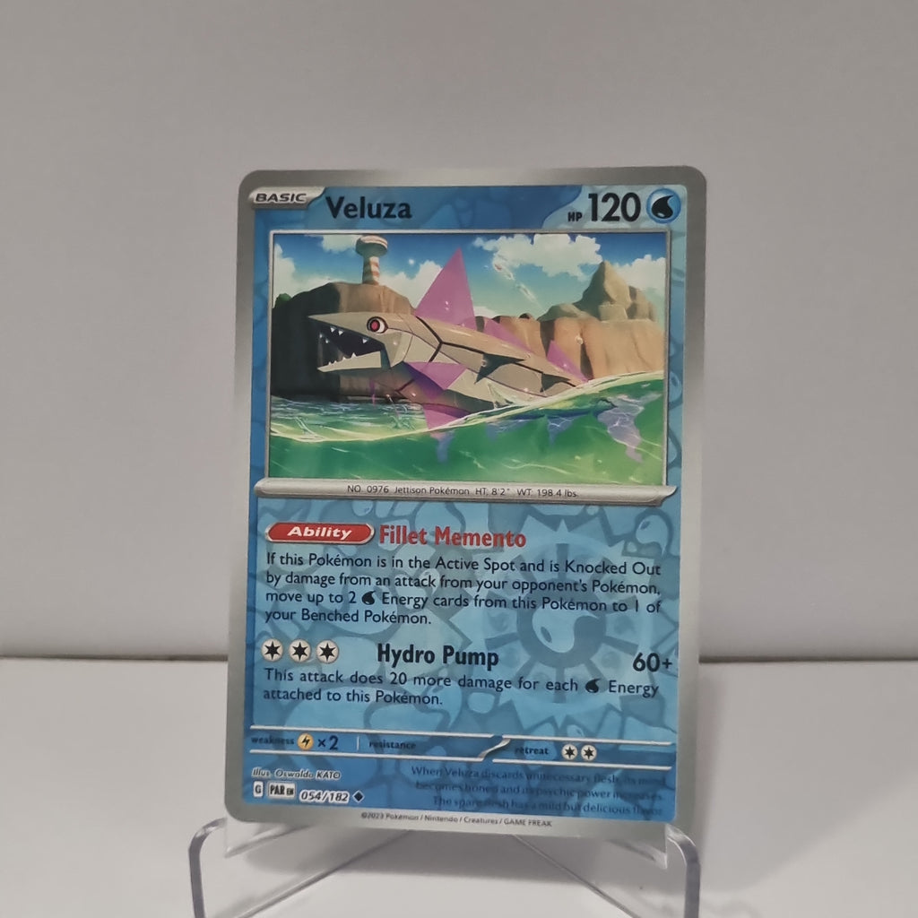 Pokemon TCG - Paradox Rift - #54 - Veluza - Reverse Holo