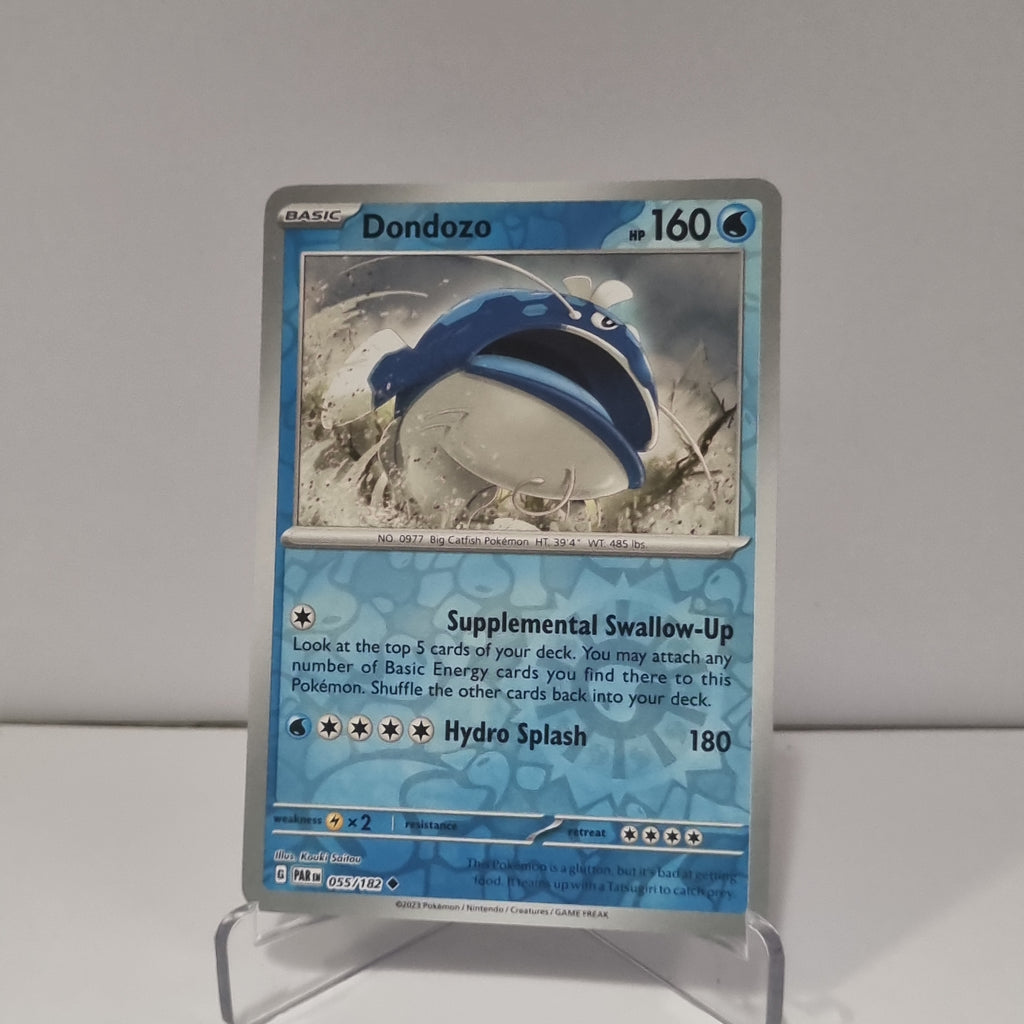Pokemon TCG - Paradox Rift - #55 - Dondozo - Reverse Holo - Uncommon Funporium Pokemon TCG - Paradox Rift - #55 - Dondozo - Reverse Holo - Uncommon Funporium