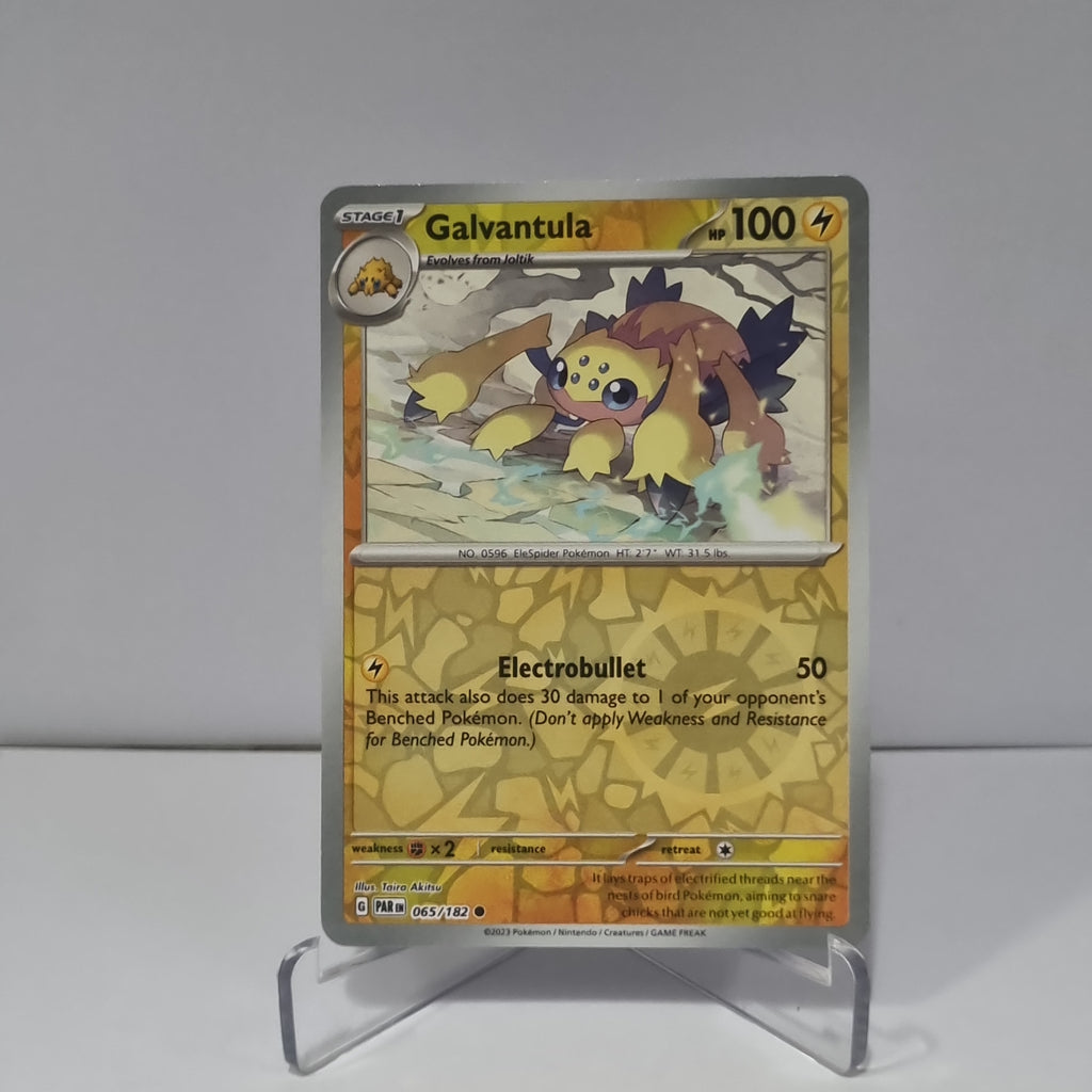 Pokemon TCG - Paradox Rift - #65 - Galvantula - Reverse Holo